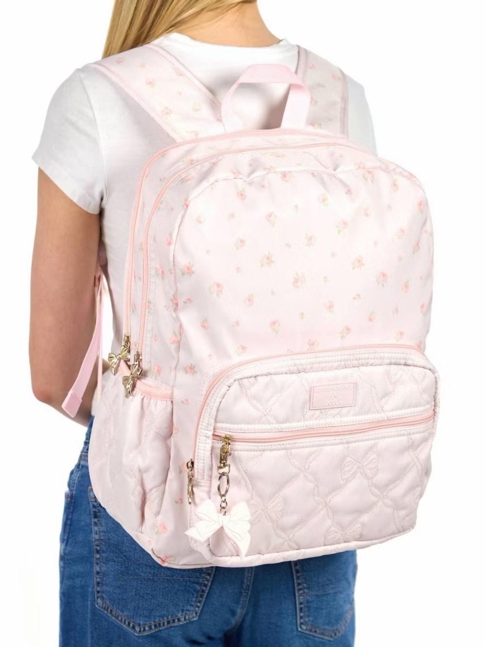 LoveShackFancy Blooming Heirloom Ditsy Backpack Ballet Bloom